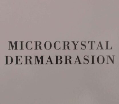 Microcrystal dermabrasion