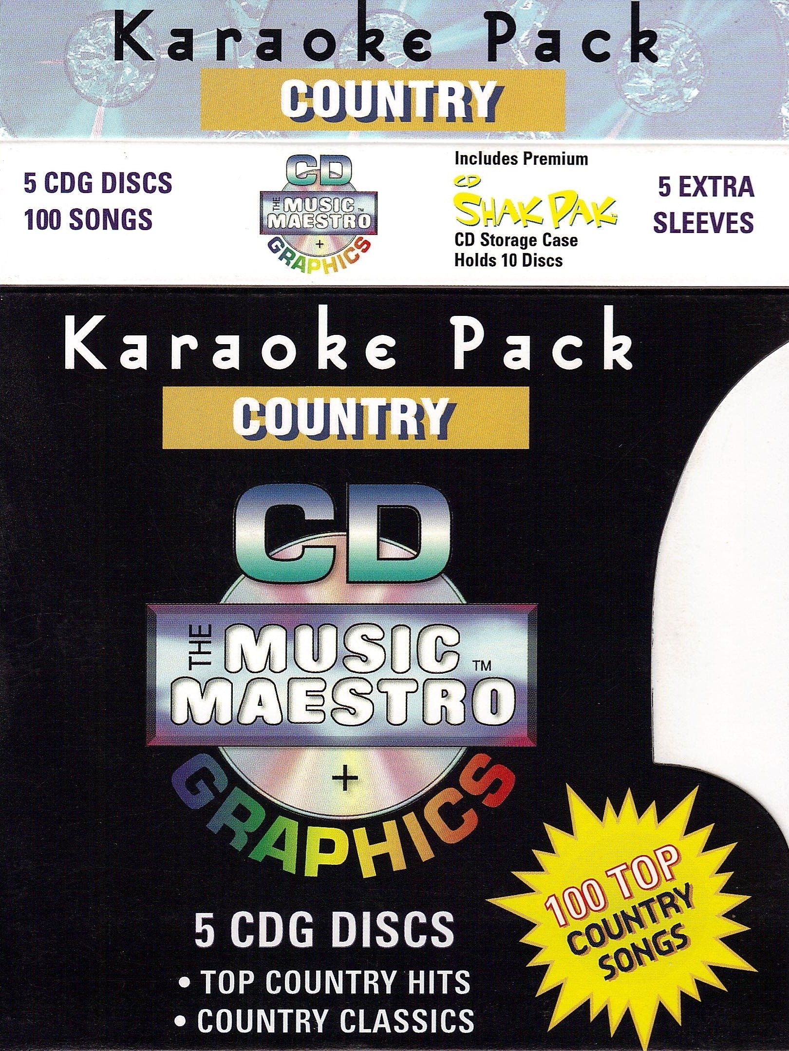 Music Maestro CPC - Karaoke Pack Country