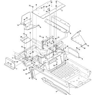 Plate-forme inférieur de l’opérateur