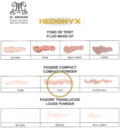 Poudre compacte hâle