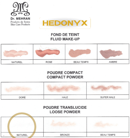 Poudre libre translucide naturel <span class="nowrap">• Dr. Mehran®</span>