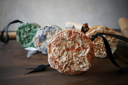 La gamme des savons exfoliants loofah de Soukha