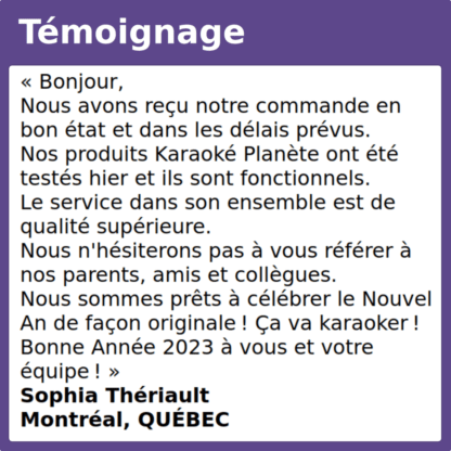 Témoignage référer supérieure