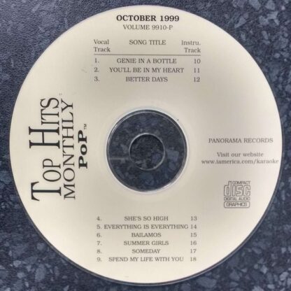 Pop October 1999