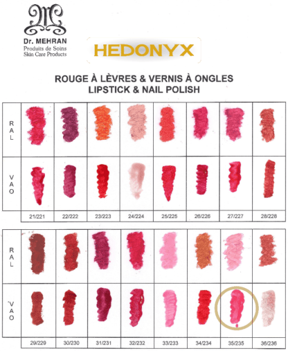 Vernis à ongles n° 35 Rose Pure