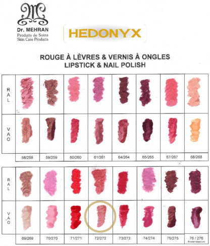 Vernis à ongles n° 72 Pêche Glacée