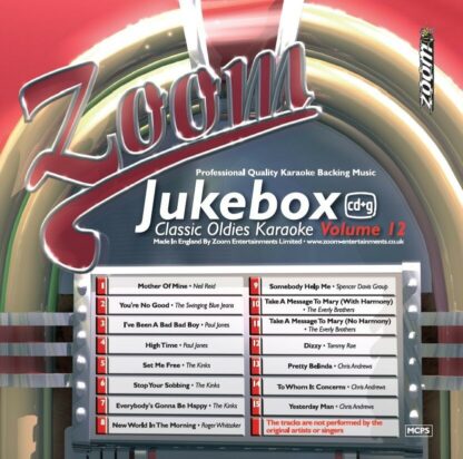 Zoom Karaoke - Jukebox Classic Oldies - Volume 12