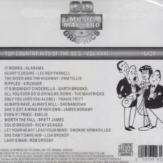 Music Maestro CG6134 - Country Hits of the 90’s Volume XXXIII