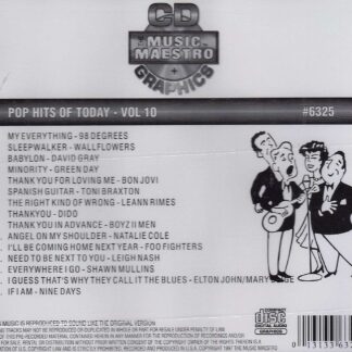 Pop Hits of Today - Volume 10