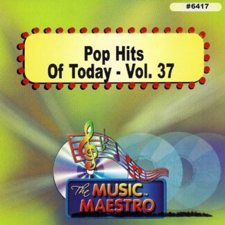 Music Maestro CG6417 - Pop Hits of Today Volume 37