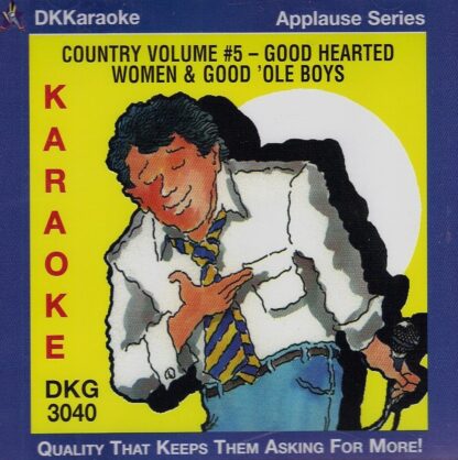 DKKaraoke DKG3040 - Country Volume 5 - Hearted Women and Good ’Ole Boys