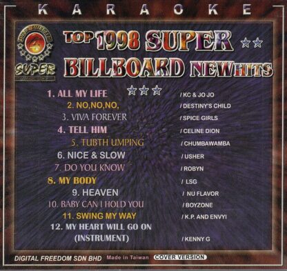 Digital Freedom FD904 - Top 1998 Super Billboard New Hits
