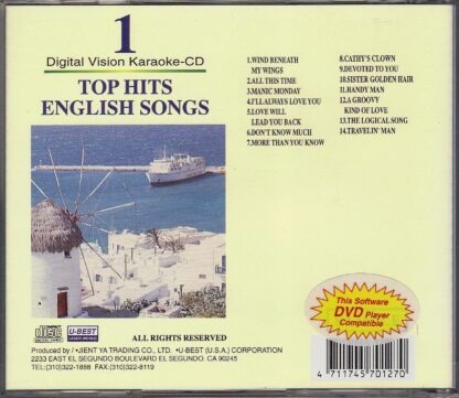 U-Best JDVN001 - Top Hits English Songs Volume 1
