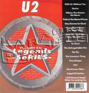 Hits of U2 <span class="nowrap">• Legends Series</span>