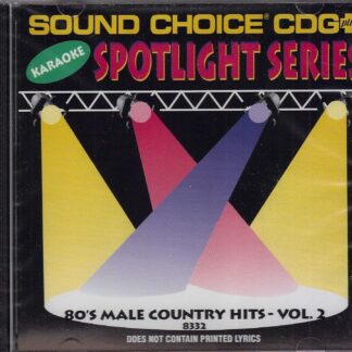 Sound Choice SC8332 - 80’s Male Country Hits - Volume 2