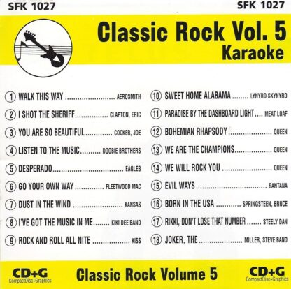 Song Factory SFK1027 - Classic Rock Volume 5