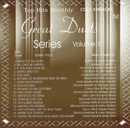 Top Hits Monthly THD1 - Duets Volume 1