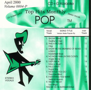 Top Hits Monthly THP0004 - Pop April 2000