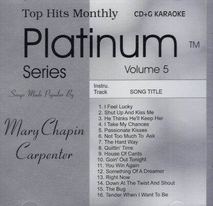 Top Hits Monthly THPL05 - Mary Chapin Carpenter