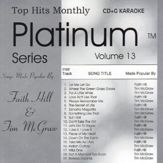 Top Hits Monthly THPL13 - Faith Hill and Tim McGraw