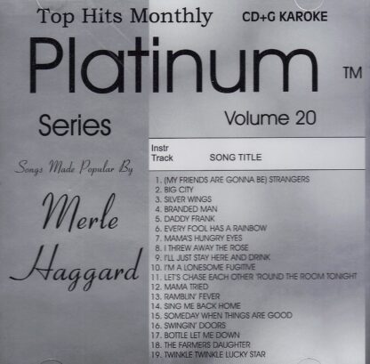 Top Hits Monthly THPL20 - Merle Haggard