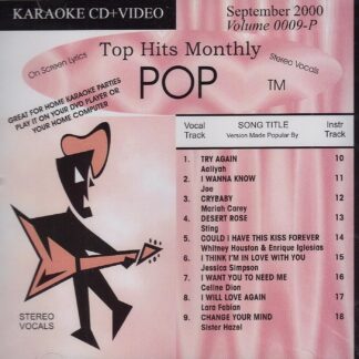 Top Hits Monthly THPV0009 - Pop September 2000