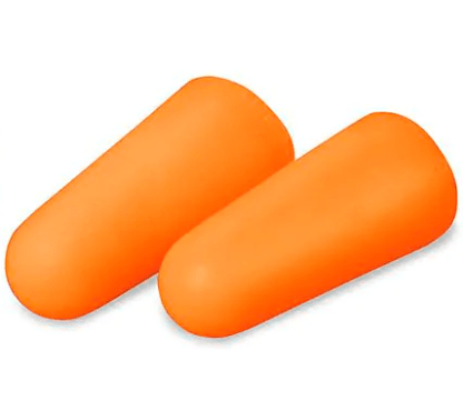 Pair of Foam Earplugs Uncorded