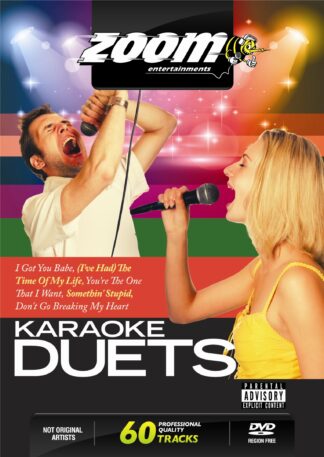 Zoom Karaoke ZDVD2017 - Karaoke Duets - 2 DVD Albums Kit