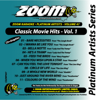 Zoom Karaoke - Classic Movies Hits - Volume 1