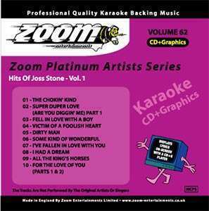 Hits of Joss Stone - Volume 1 <span class="nowrap">• Zoom Karaoke</span>