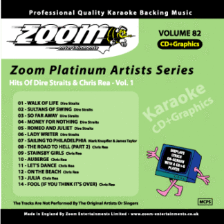 Zoom Karaoke - Hits of Dire Straits and Chris Rea