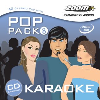 Zoom Karaoke ZPP08 - Pop Pack 8