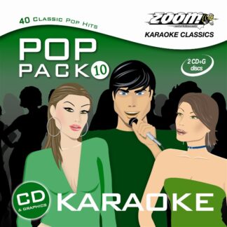 Zoom Karaoke ZPP10 - Pop Pack 10