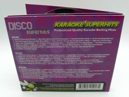 Zoom Karaoke - Disco Superhits Box Set