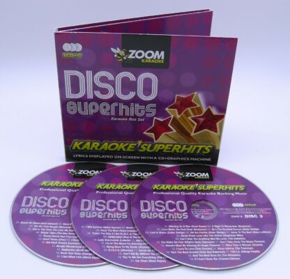 Zoom Karaoke - Disco Superhits Box Set