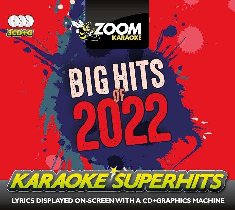 Big Hits of 2022 - 3 Albums Kit • Zoom Karaoke