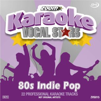 Zoom Karaoke ZVS015 - 80’s Indie Pop