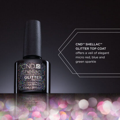 CND Shellac Glitter Top Coat • CND™