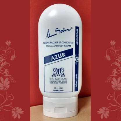 AZUR SPF30 Facial and Body Cream Sensitive, Delicate, Very Dry and Blotchy Skin