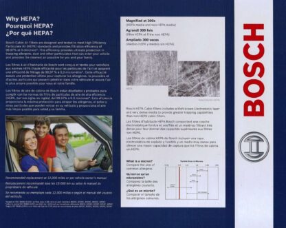 Bosch 6014C Premium Cabin Air Filter
