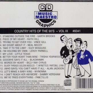 Country Hits of the 90’s Volume IX