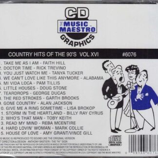 Country Hits of the 90’s Volume XVI