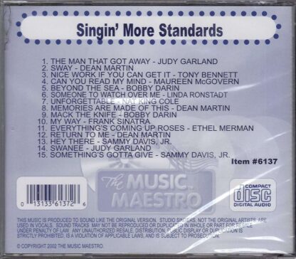 Singin’ More Standards