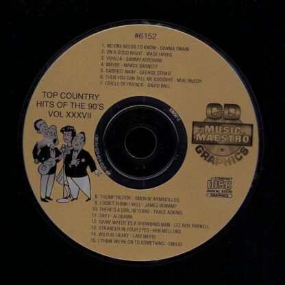 Top Country Hits of the 90’s - Volume XXXVII