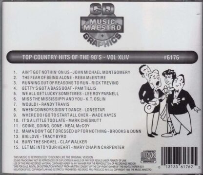 Top Country Hits of the 90’s - Volume XLIV