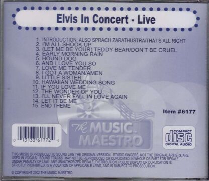 Elvis in Concert - Live