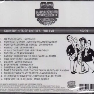 Country Hits of the 90’s - Volume LVII