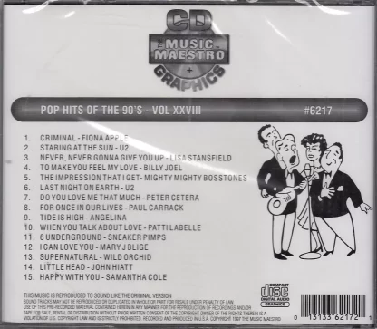 Pop Hits of the 90’s - Volume XXVIII