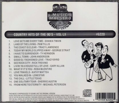 Country Hits of the 90’s - Volume LX