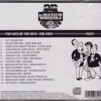 Pop Hits of the 90’s - Volume XXIX